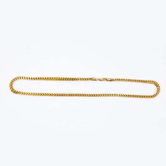 9k Yellow Gold Franco Chain | 24"