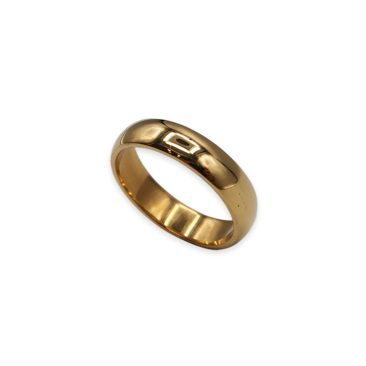 18ct Gold Wedding Band – Size P½