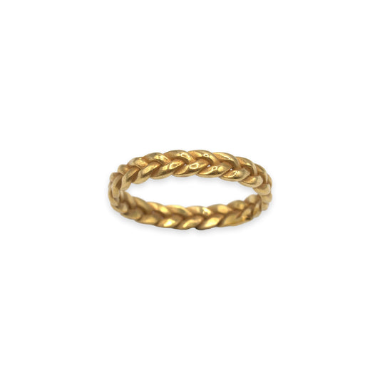 18ct Gold Wedding Band – Size Q½