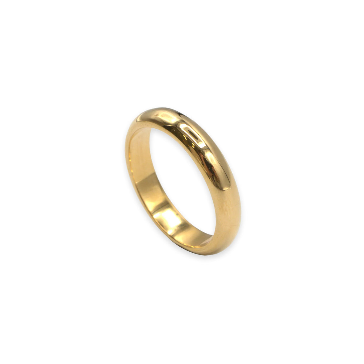 18ct Yellow Gold Wedding Ring – Size N