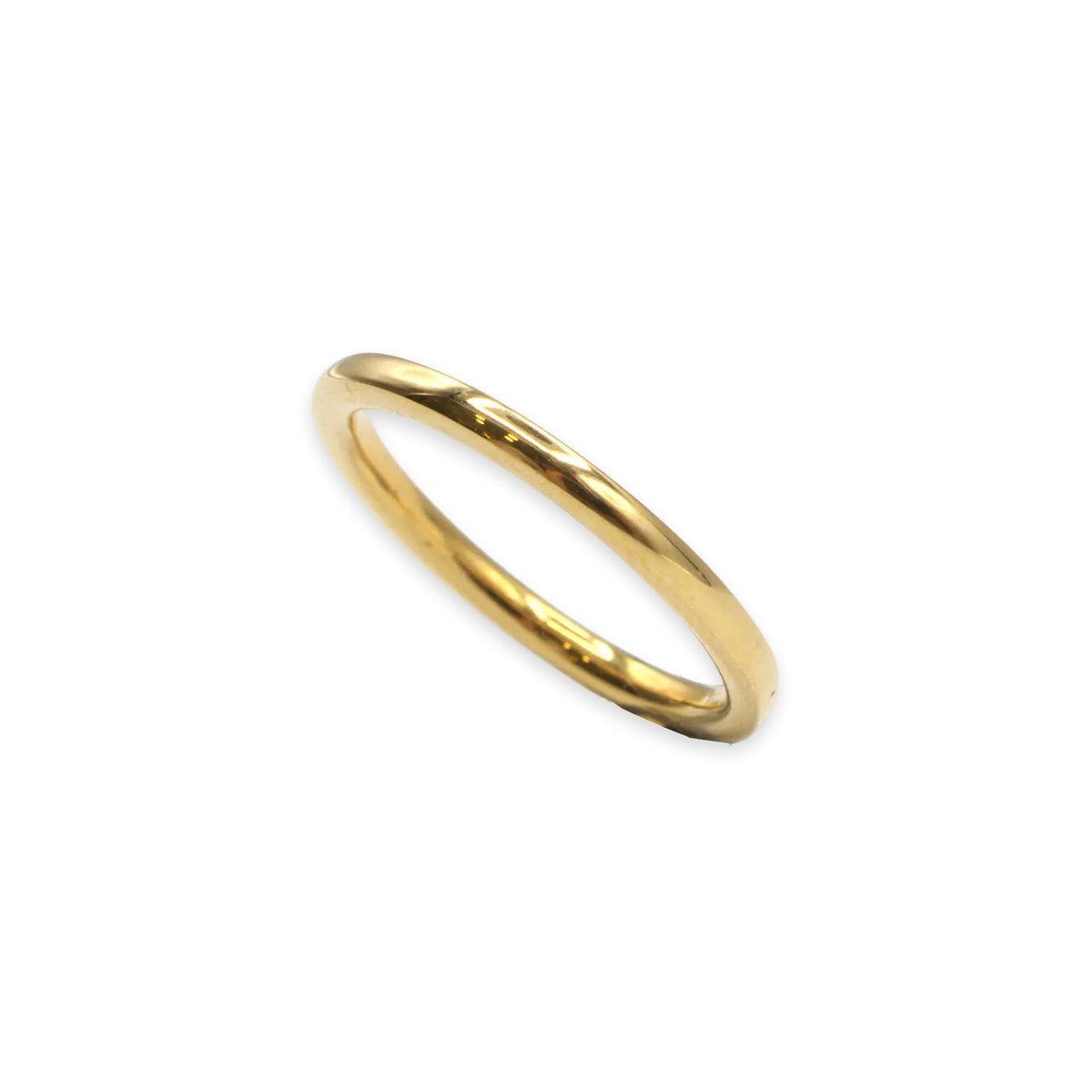 18ct Gold Wedding Band – Size K