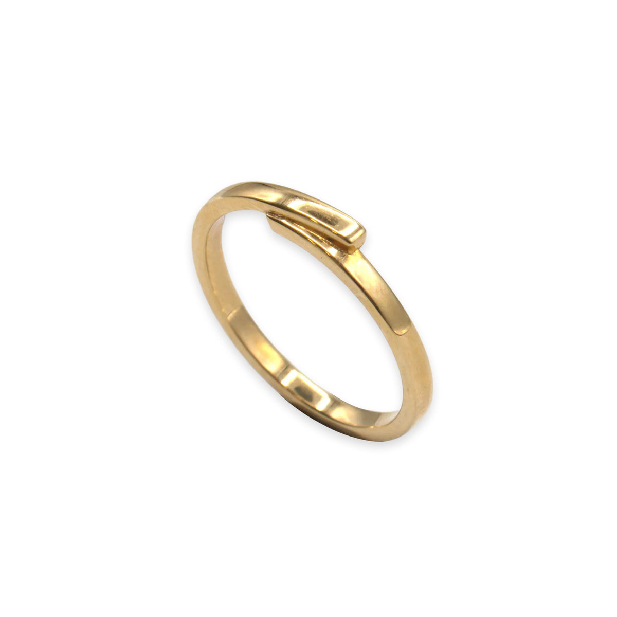18ct Gold Wedding Band – Size J½