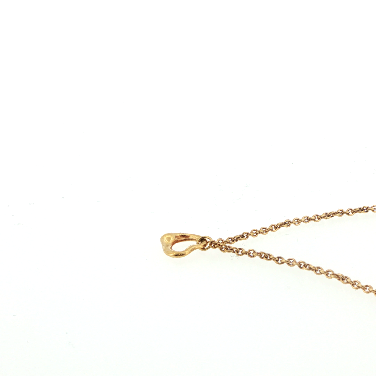 Tiffany & Co. Elsa Peretti Open Heart 18ct Yellow Gold Bracelet