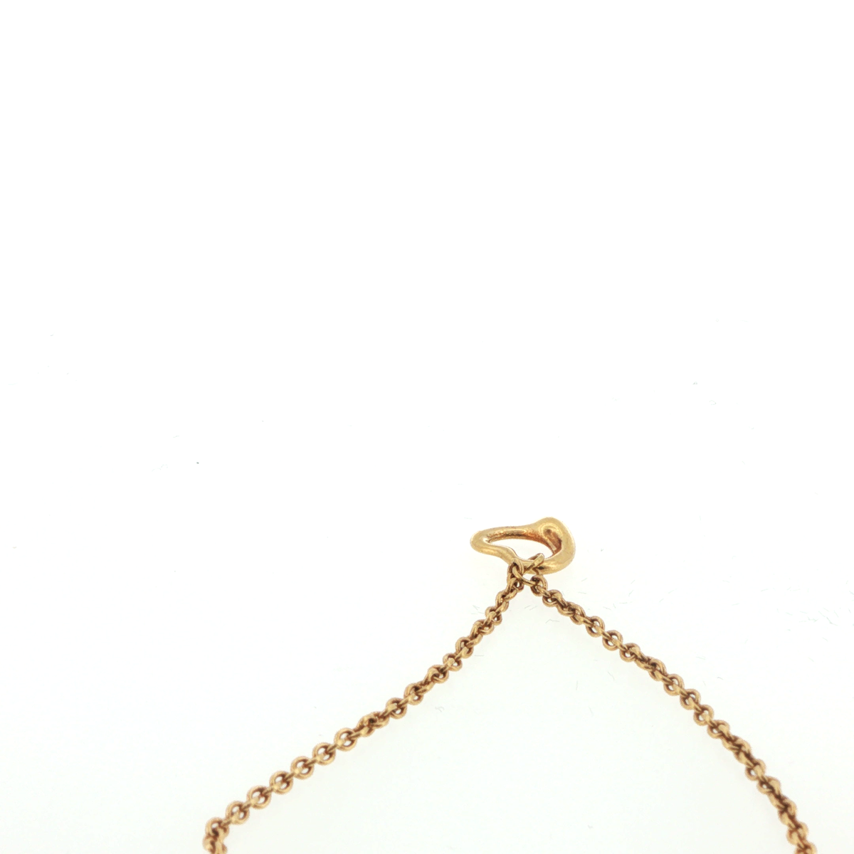 Tiffany & Co. Elsa Peretti Open Heart 18ct Yellow Gold Bracelet