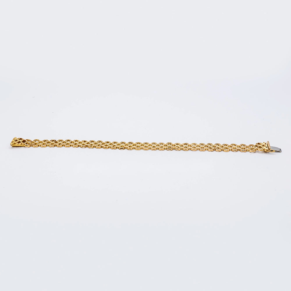 18k Yellow Gold Link Bracelet | 8"