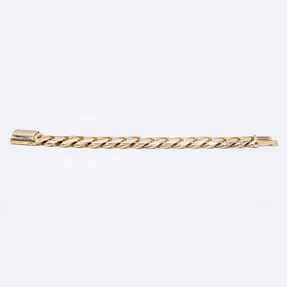 9k Yellow Gold Cuban Link Bracelet | 8.5"