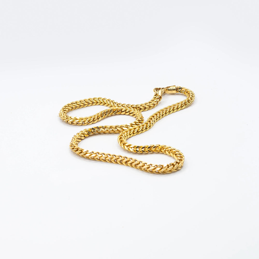 9k Yellow Gold Franco Chain | 24"