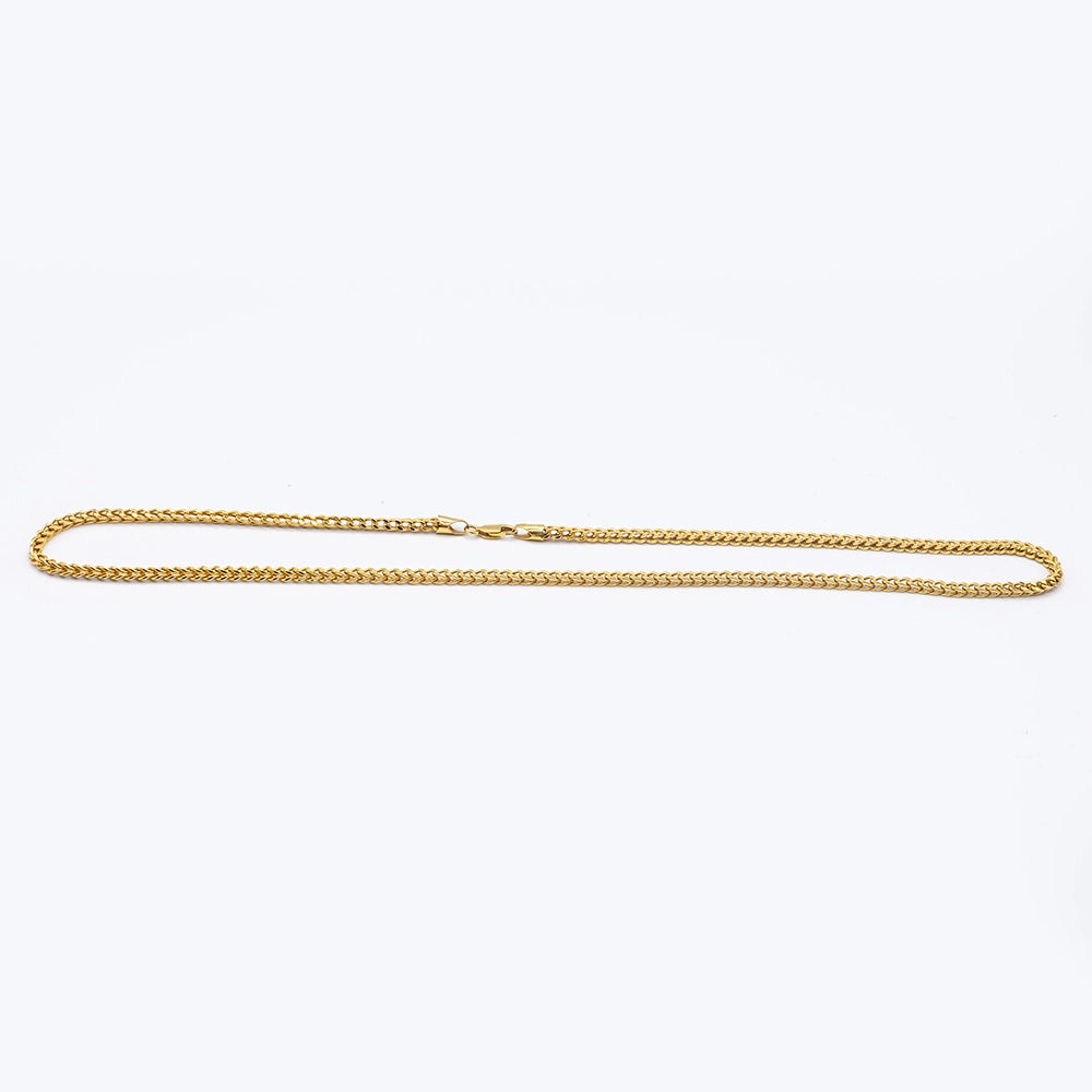 9k Yellow Gold Franco Chain | 20"