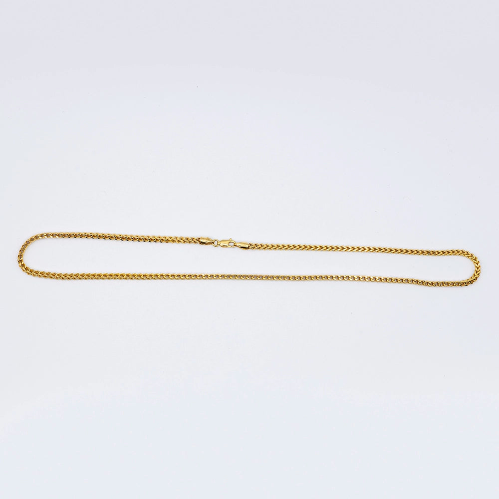 9k Yellow Gold Franco Chain | 20"