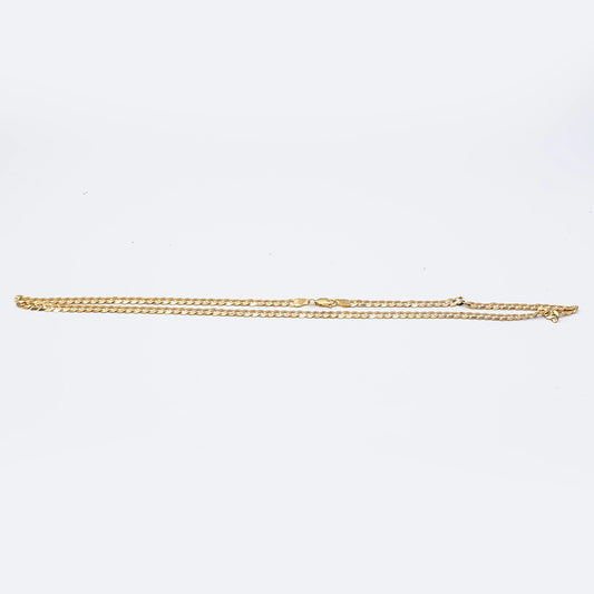 9k Yellow Gold Curb Chain | 20"