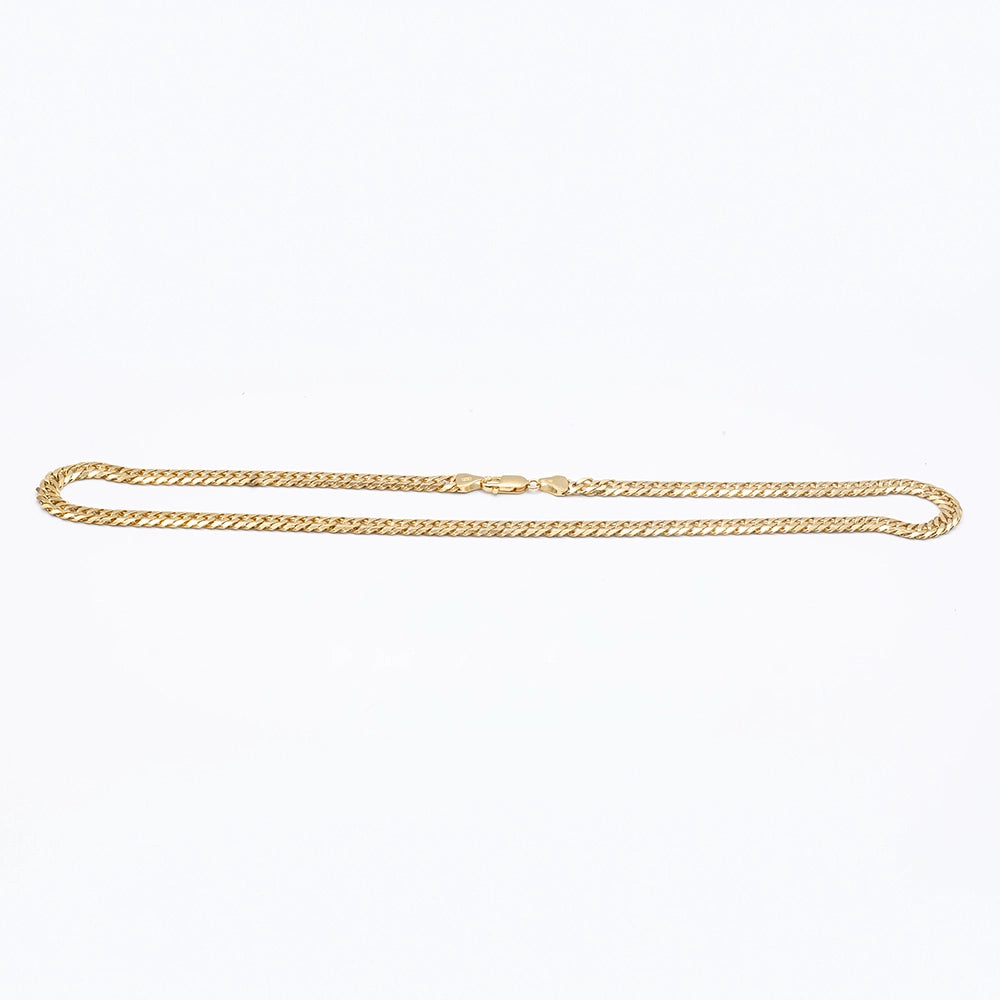 9k Yellow Gold Curb Chain | "20"