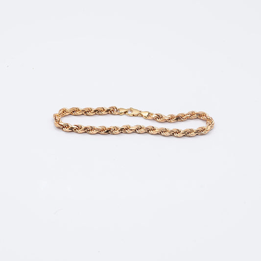 9k Rose Gold Rope Chain | 24"
