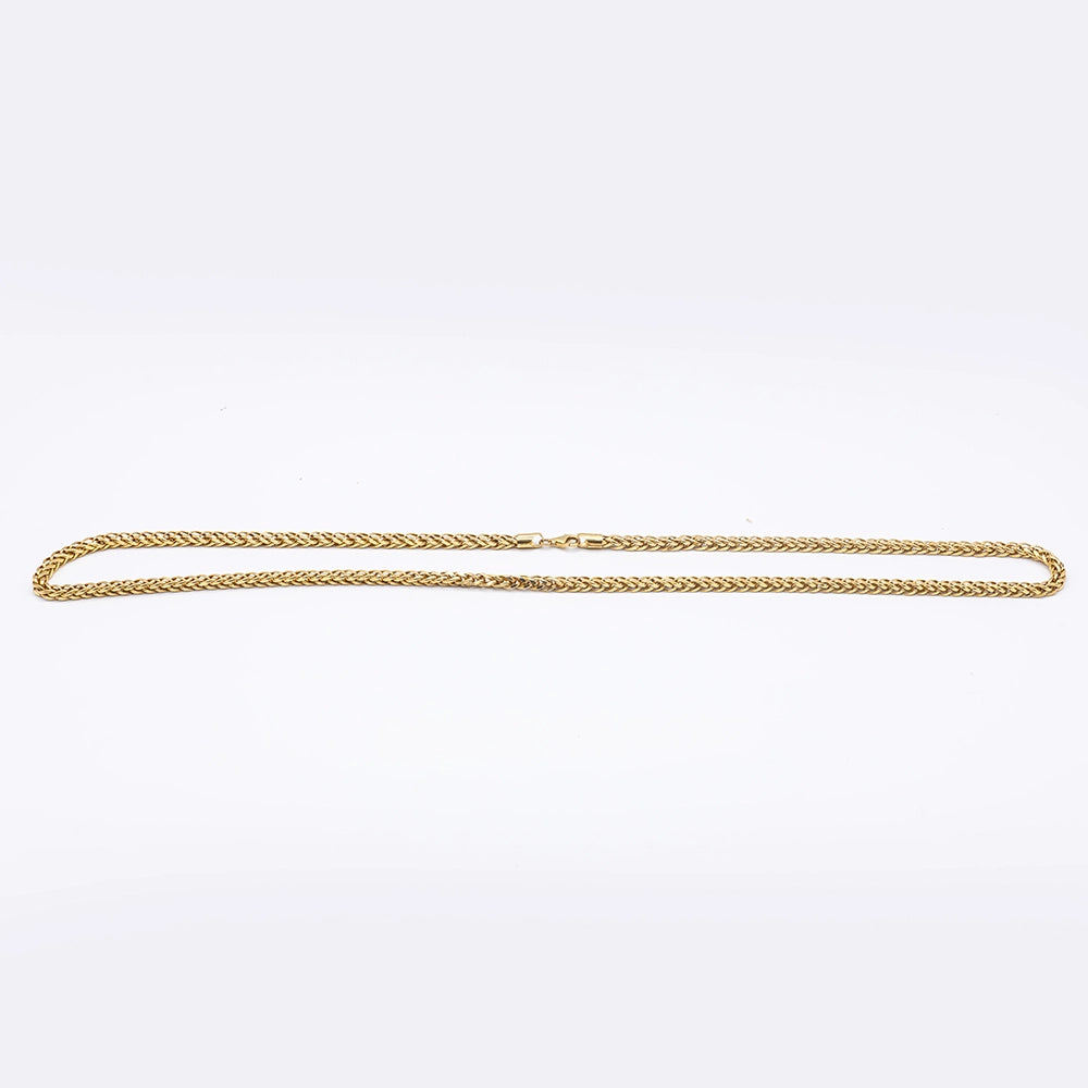 14k Yellow Gold Franco Chain | 24"
