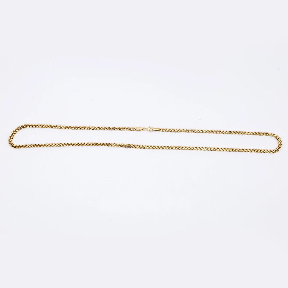 14k Yellow Gold Franco Chain | 24"