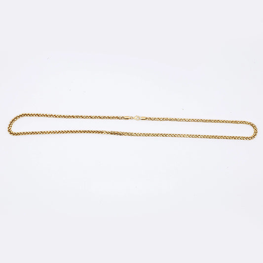 14k Yellow Gold Franco Chain | 24"