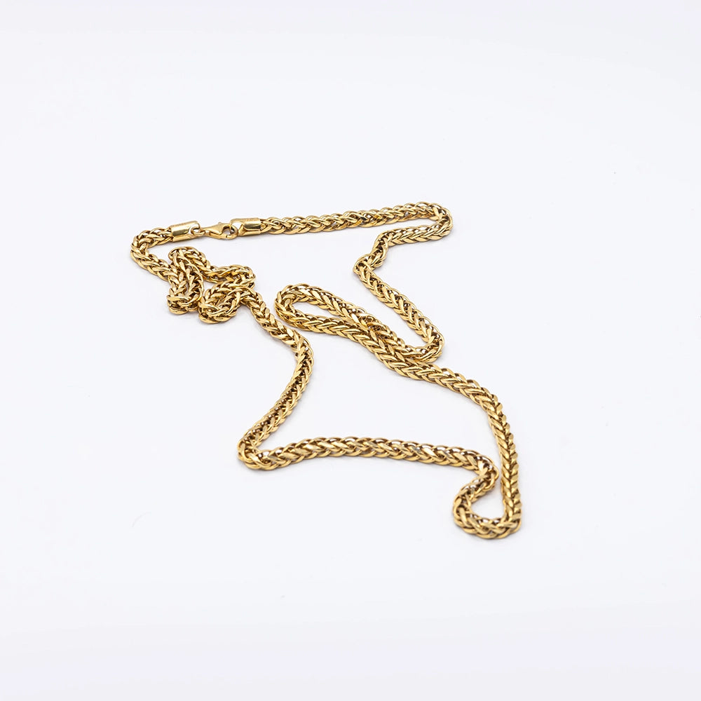 14k Yellow Gold Franco Chain | 24"