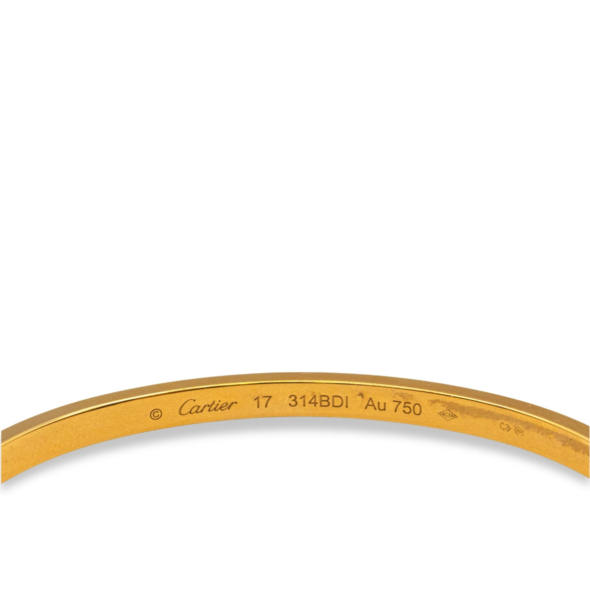 Cartier bracelet bangle, box included