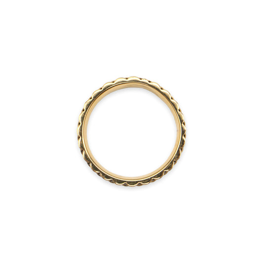 18ct Yellow Gold Ring – Size P½