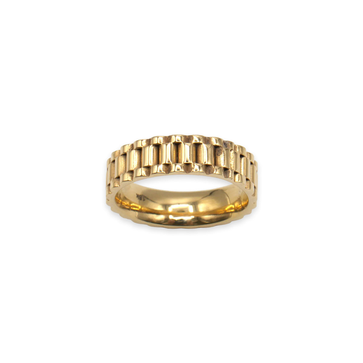18ct Yellow Gold Ring – Size P½