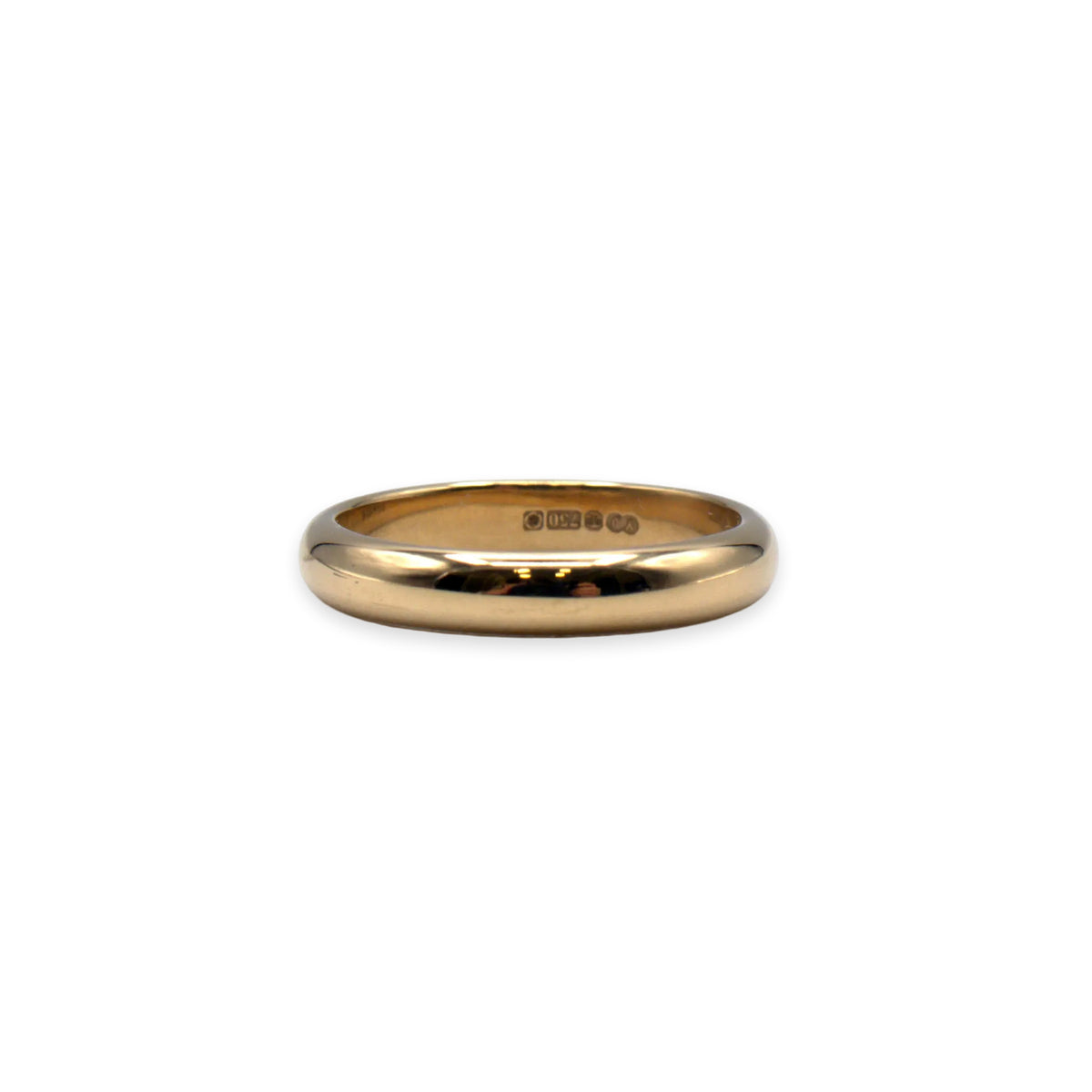 18ct Gold Wedding Band – Size I½
