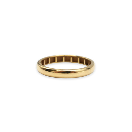 18ct Gold Wedding Band – Size U