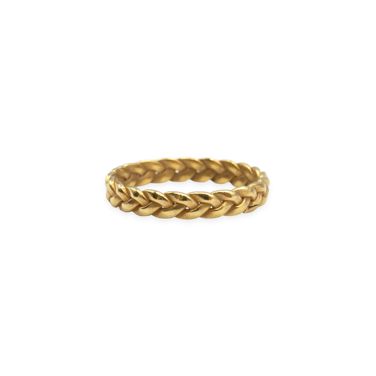 18ct Gold Wedding Band – Size Q½