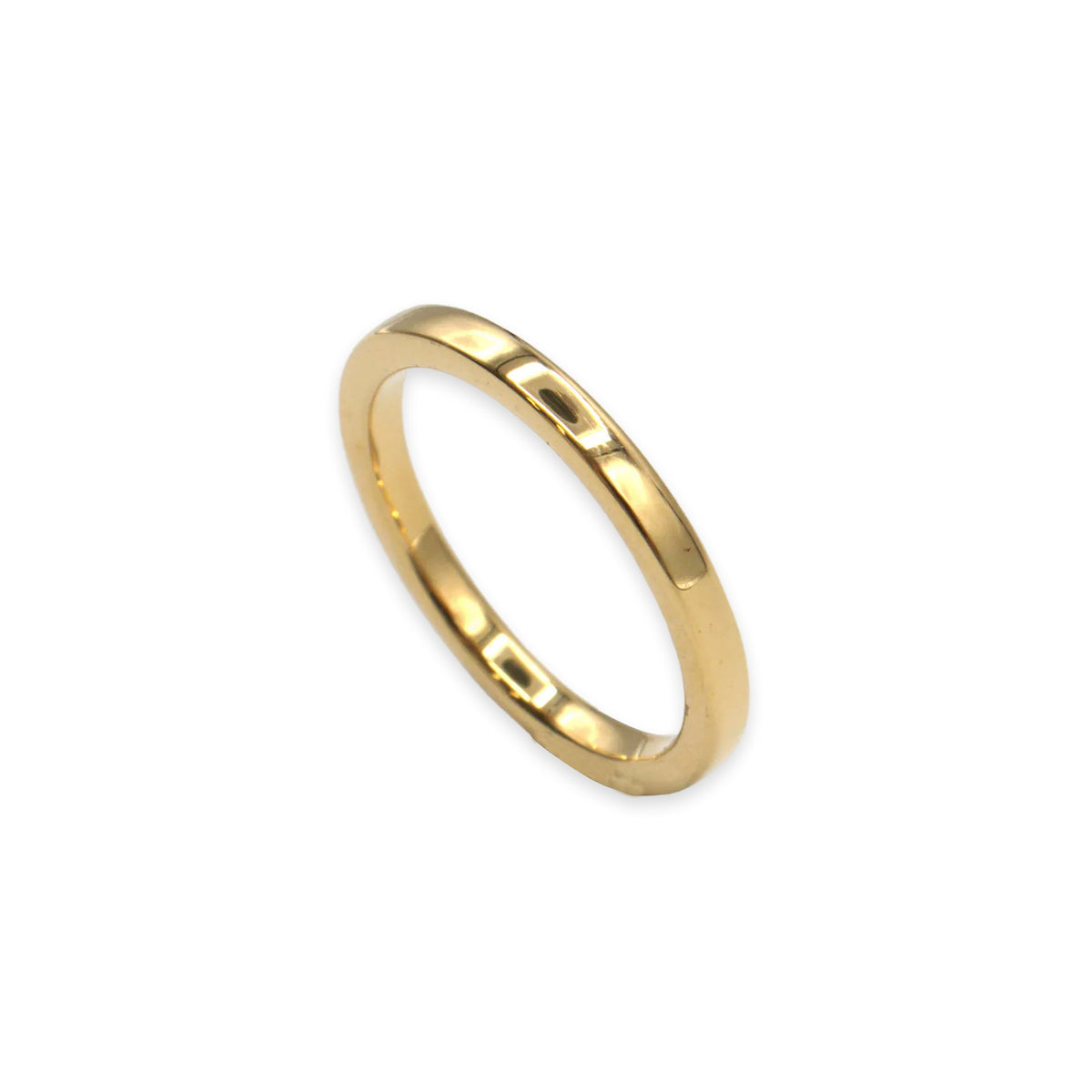 18ct Yellow Gold Wedding Ring – Size M
