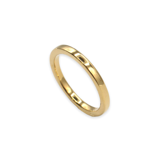18ct Yellow Gold Wedding Ring – Size M