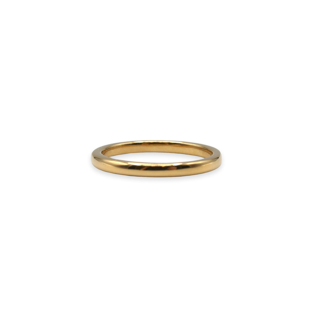 18ct Yellow Gold Wedding Ring – Size N