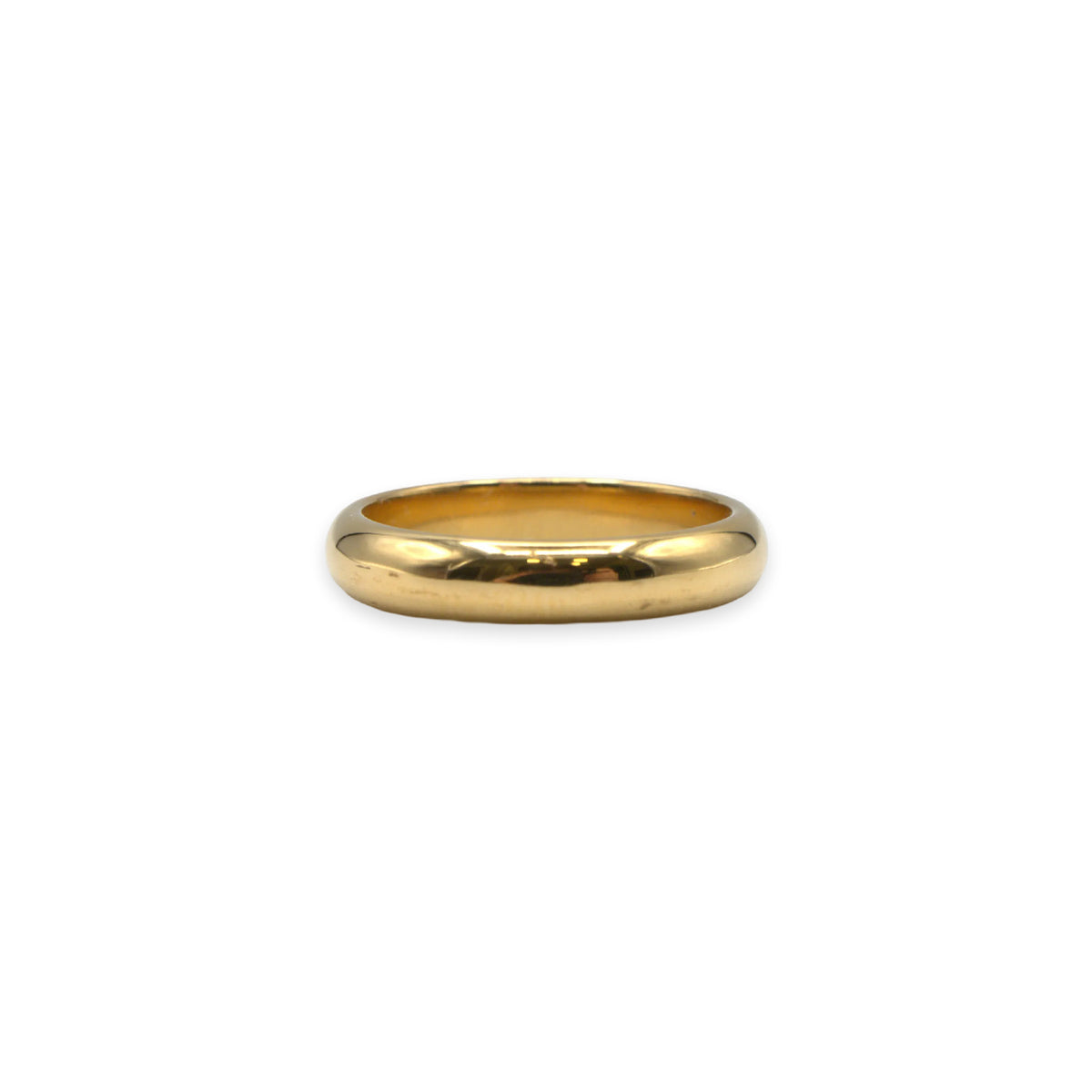 18ct Yellow Gold Wedding Ring – Size N