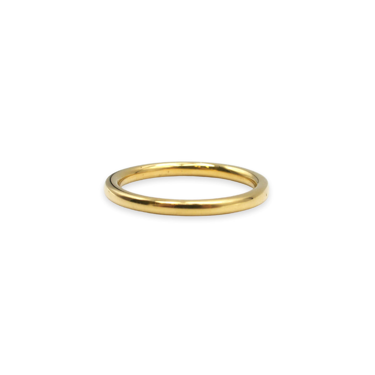 18ct Gold Wedding Band – Size K