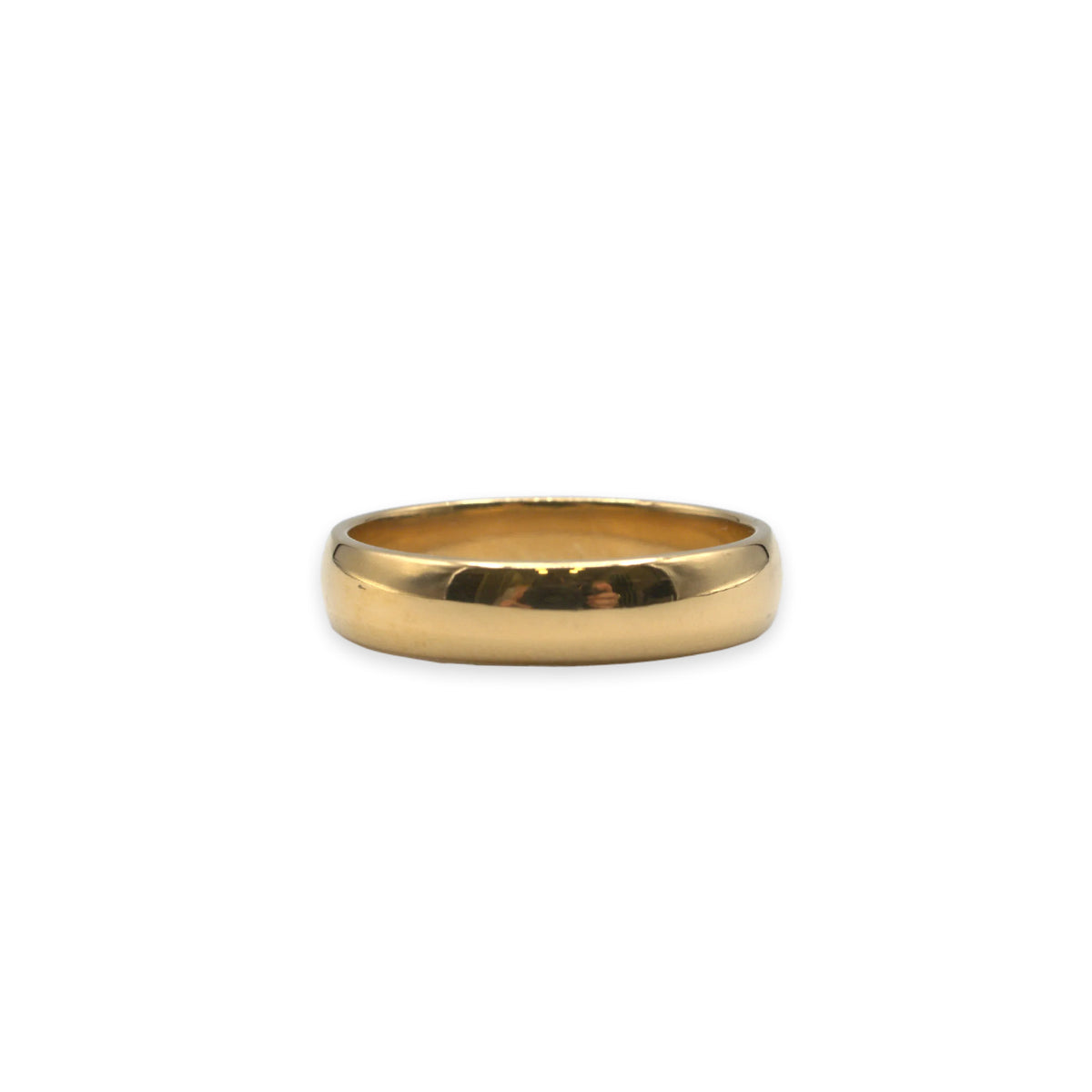 18ct Gold Wedding Band – Size T½