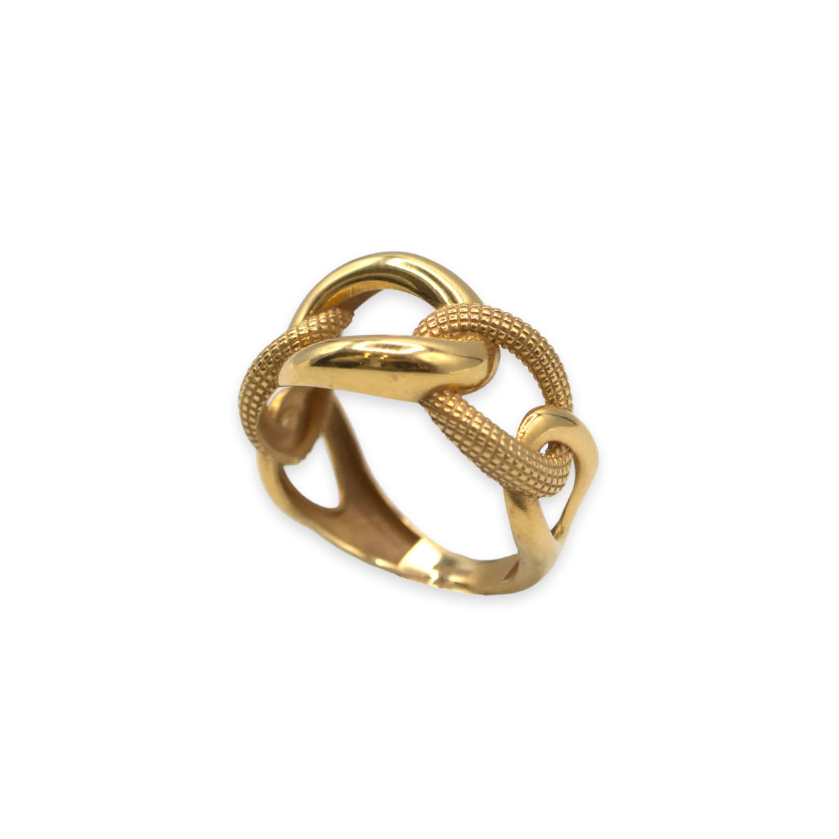 18ct Yellow Gold Ring – Size O