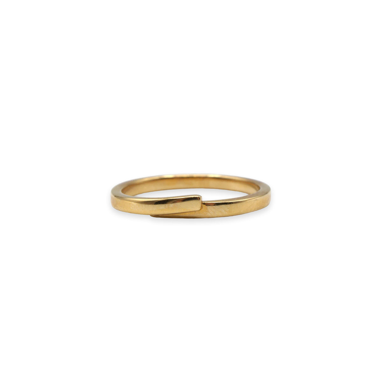 18ct Gold Wedding Band – Size J½