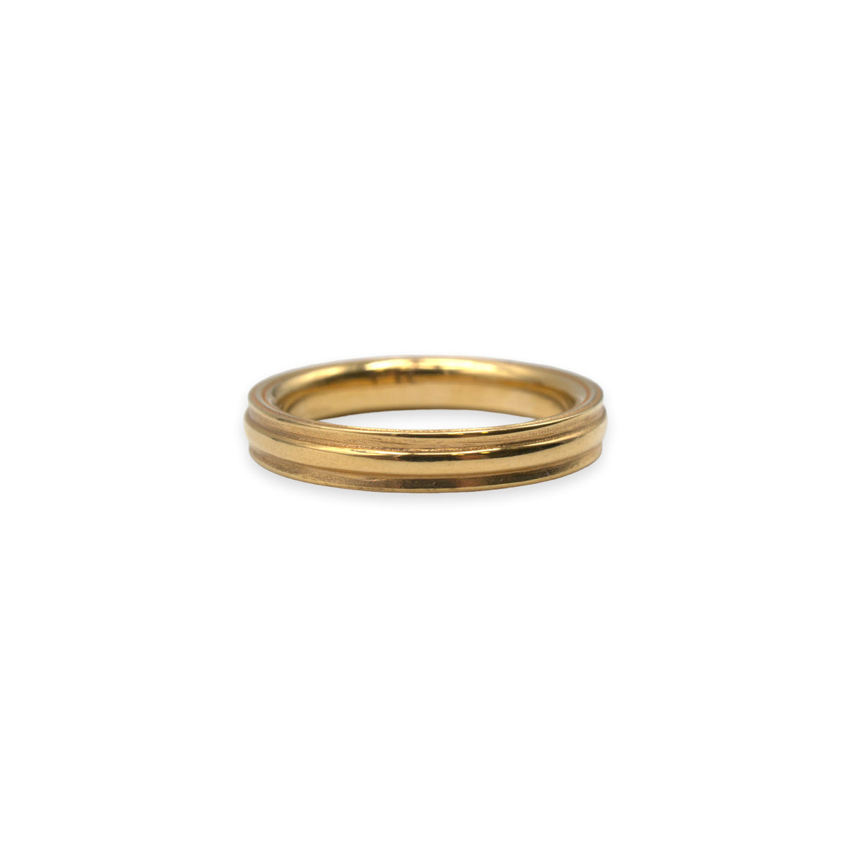 18ct Gold Wedding Band – Size P½