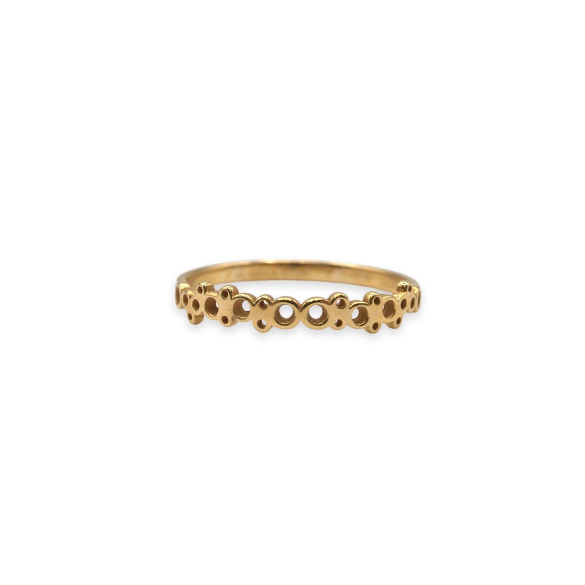 18ct Yellow Gold Ring – Size L½