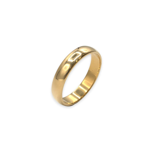 18ct gold wedding band UK size W