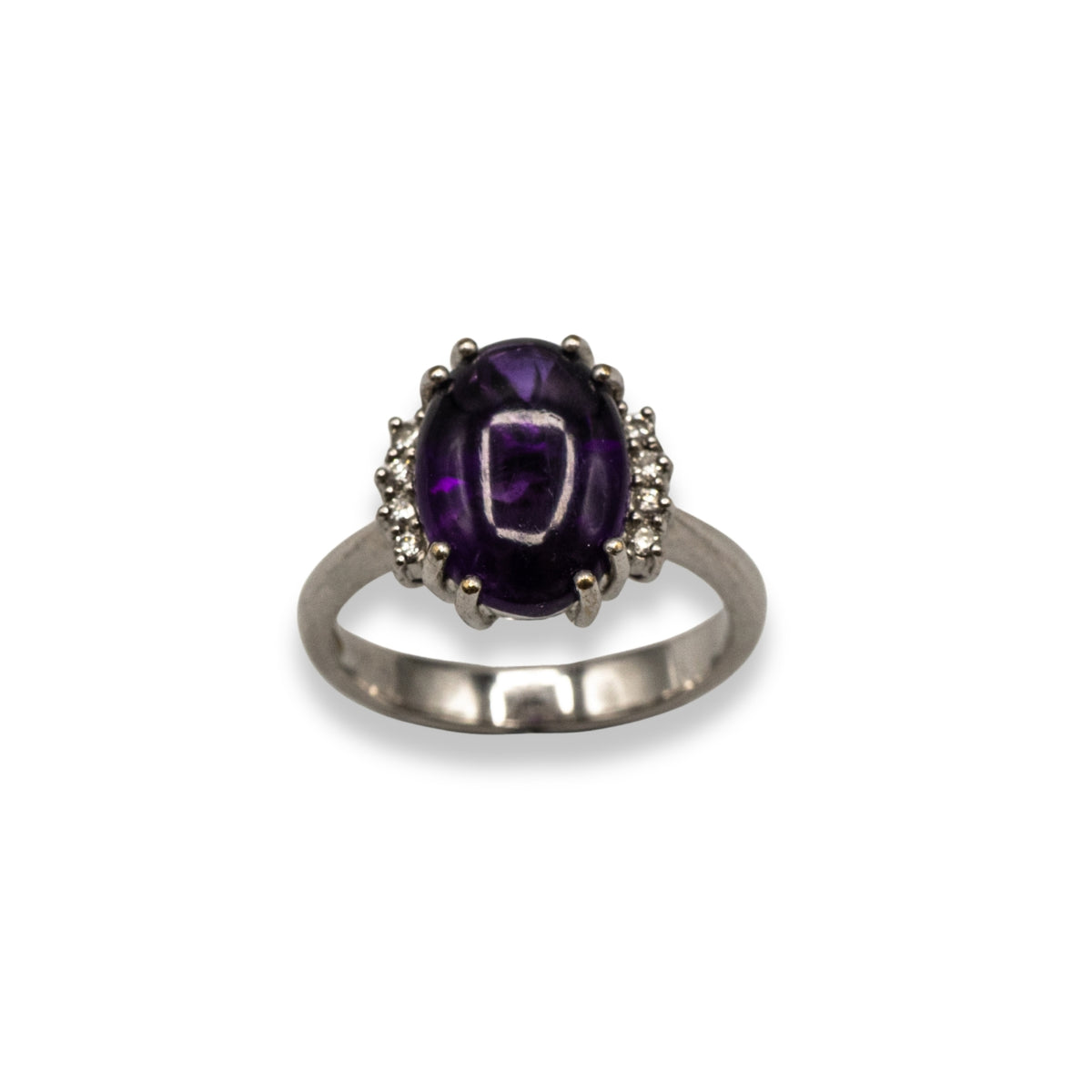 8 Claw Purple Pre-Owned Ring