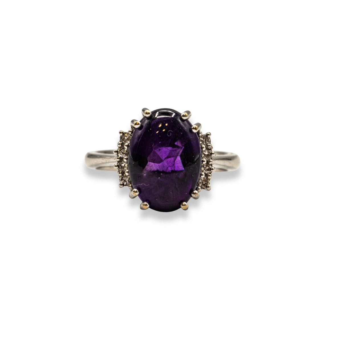 8 Claw Purple Pre-Owned Ring