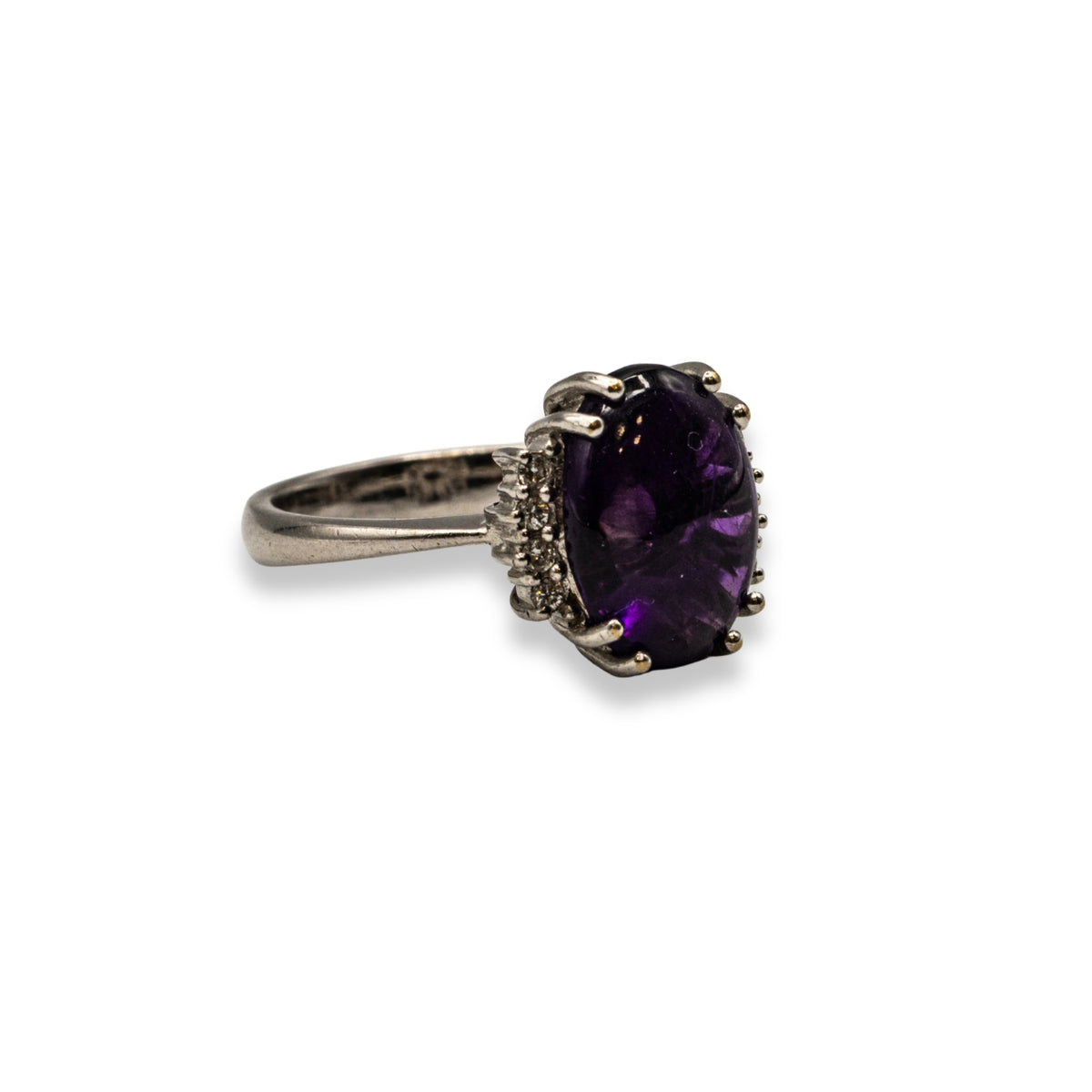 8 Claw Purple Pre-Owned Ring