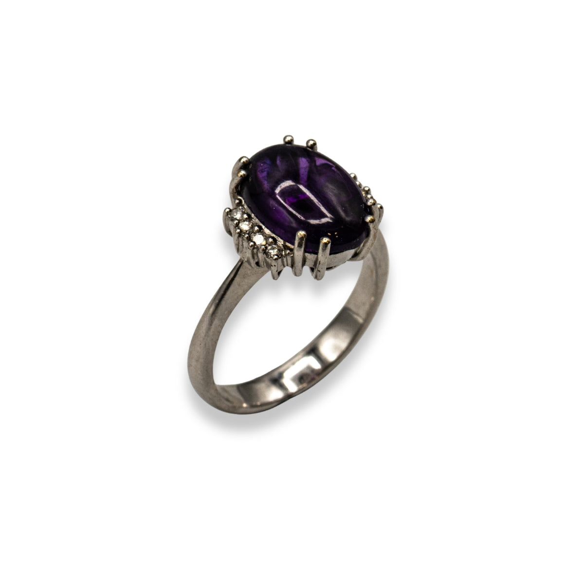 8 Claw Purple Pre-Owned Ring