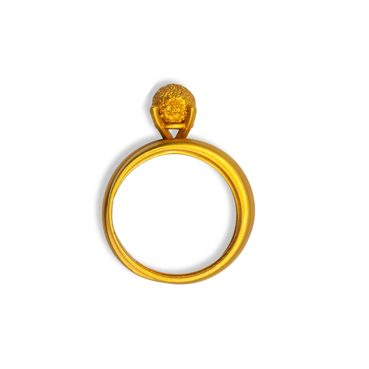 18ct Yellow Gold Ring – UK size M½